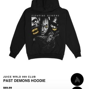 NEW Juice Wrld Past Demons Hoodie